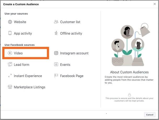 Facebook video views 