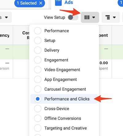 facebook local awareness ads performance and clicks