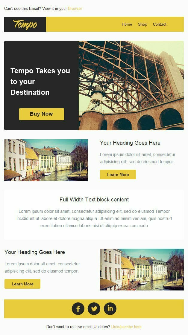 free email marketing designs