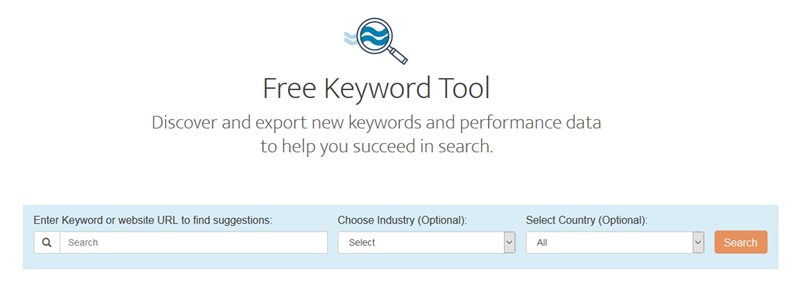 free industry keyword tool