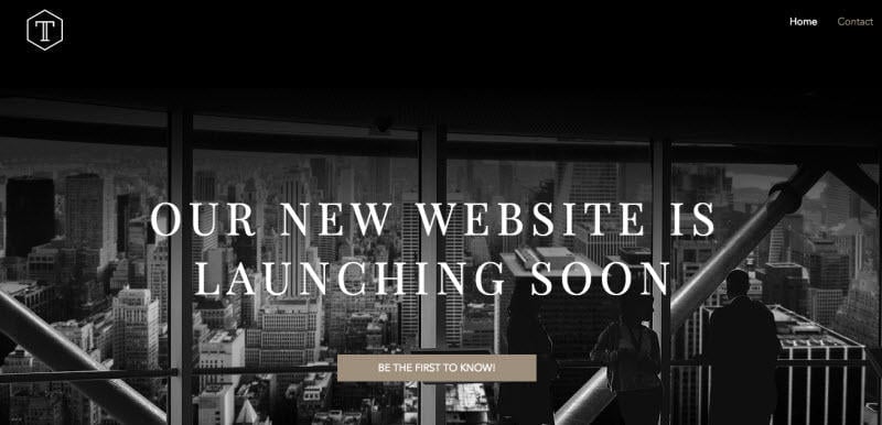 Landing page templates free Wix