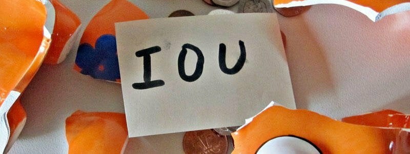 Freelancer's guide to taxes poorly written IOU note