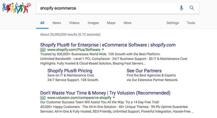 bidding on your own brand term in google