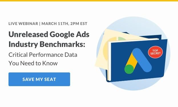 Sneak Preview: Google Ads Benchmarks for YOUR Industry
