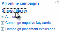 AdWords Shared Library