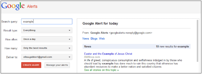 Google Alerts