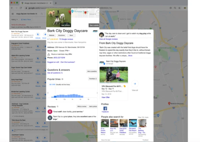 lista completa de otimização do google my business bark city