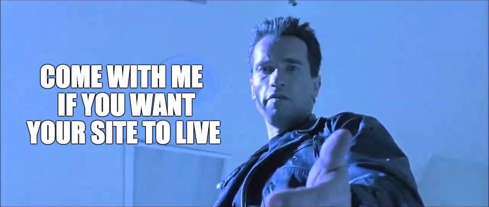 Google RankBrain Terminator come with me