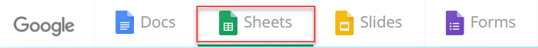 using google sheets for data management