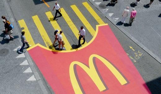 Grassroots marketing McDonald's guerilla marketing campaign