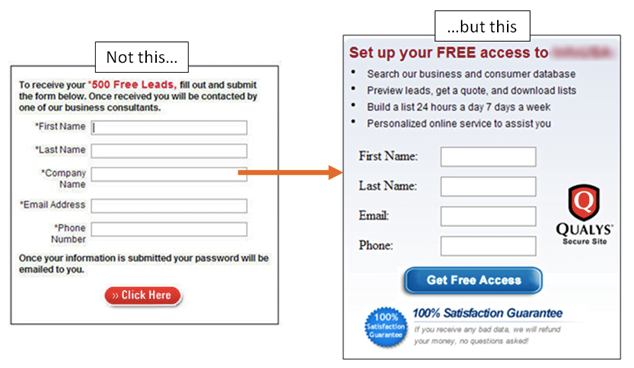 call to action value prop