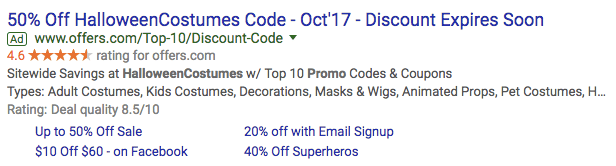 seasonal adwords ads