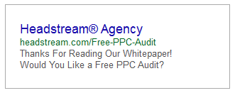 tailored rlsa ad example