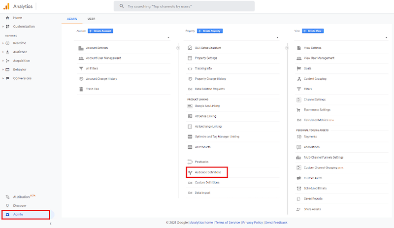 How display advertising can impact search network performance google analytics audiences