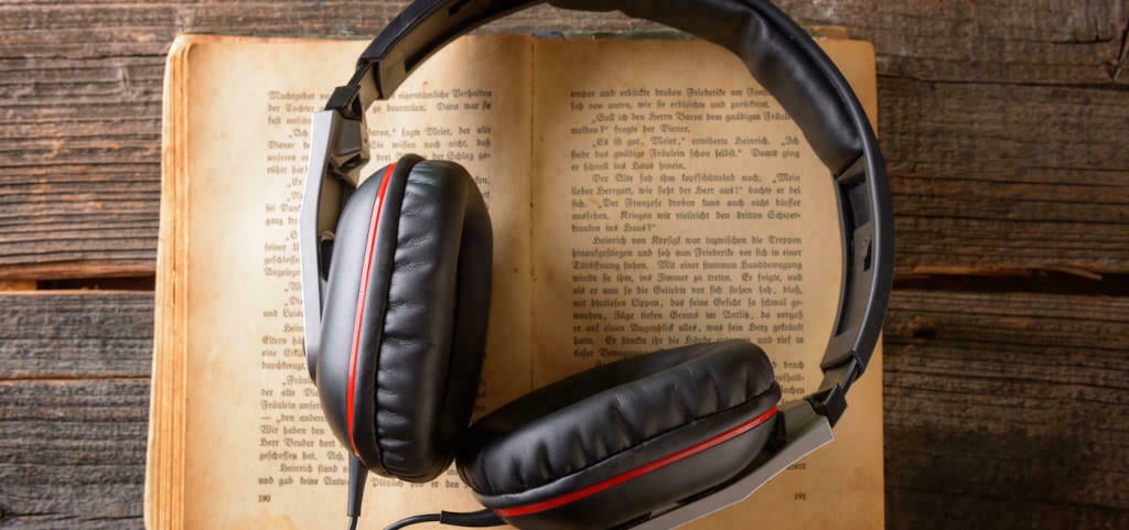 How to promote a book audiobook concept