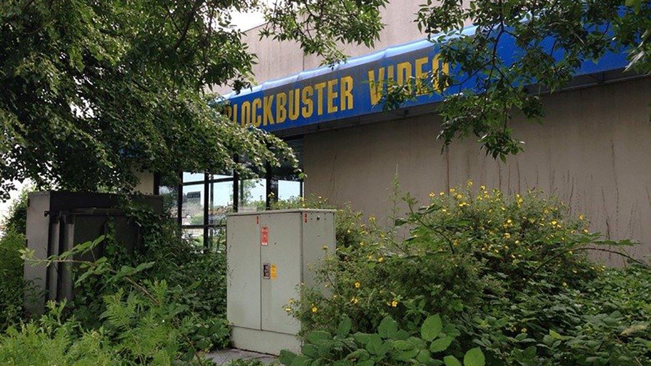 How to promote a book Blockbuster Video store ruins overgrown