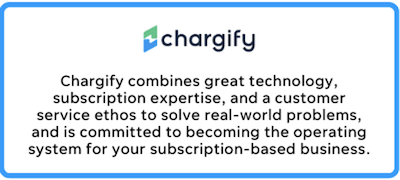 пример бизнес-миссии chargify