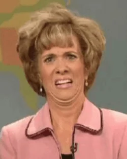 kristen wigg confused face