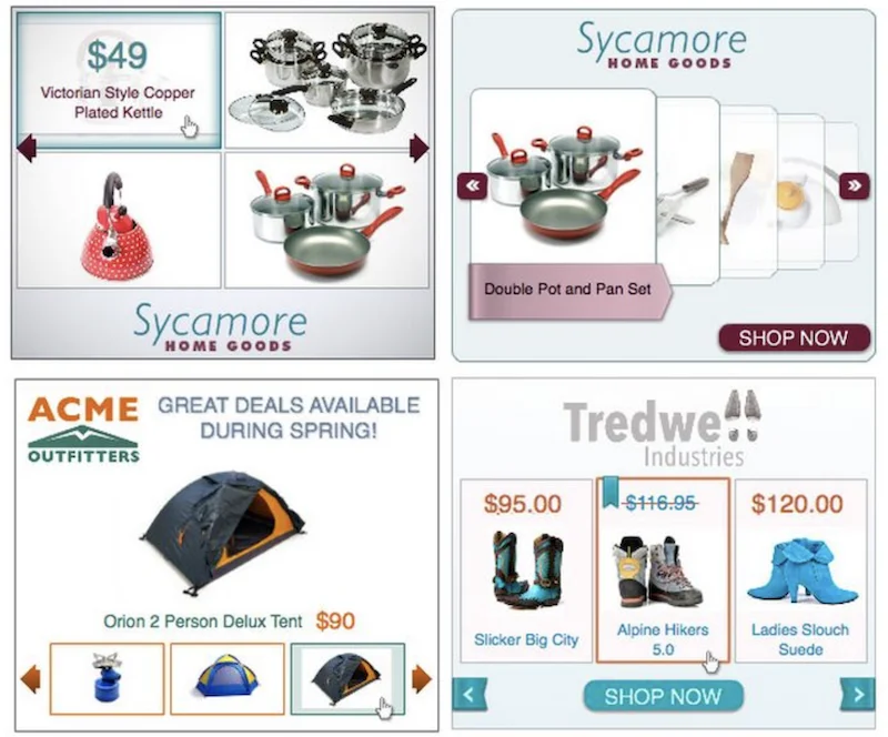 how to set up dynamic display ads examples of dynamic remarketing ads