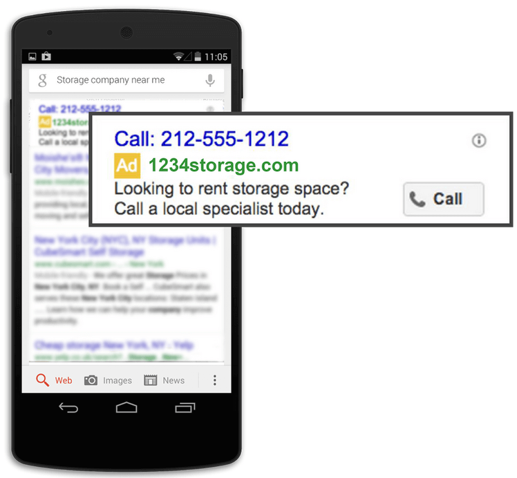 how to increase sales online call only google ads on mobile