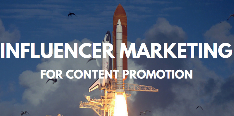 Influencer marketing for content promotion
