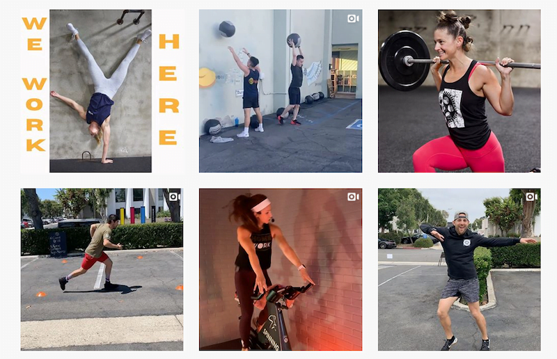 inspiring instagram accounts to follow now covid WORK - FItness