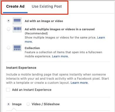 Instagram ecommerce branded content ad manager