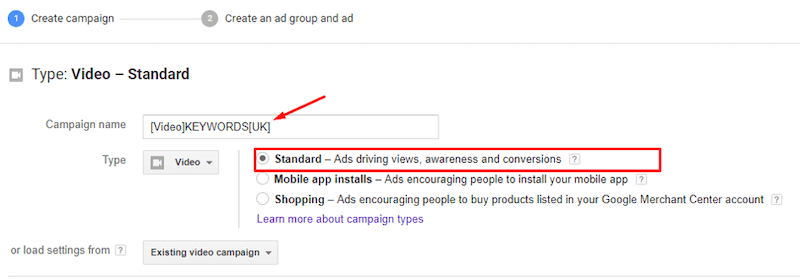 international PPC video campaign