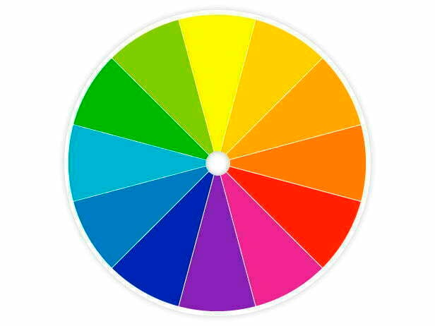 Landing Page color wheel