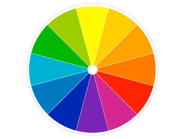 Landing Page color wheel