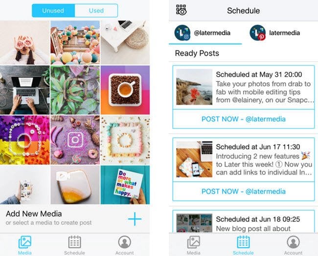 later for instagram marketing