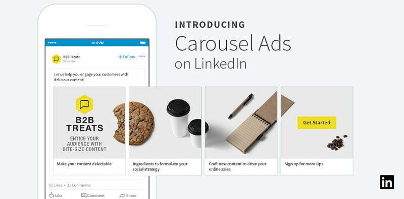 general linkedin carousel ads