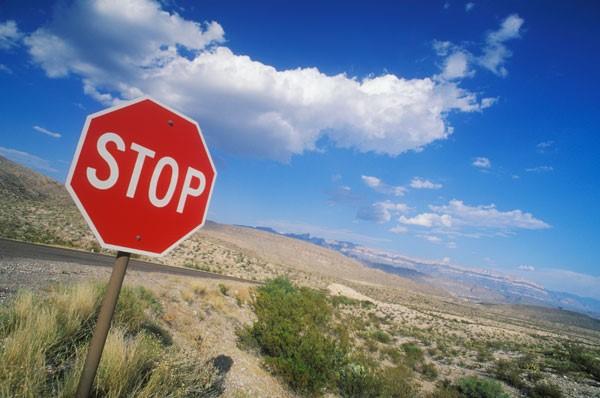 Low CTR strategy stop sign