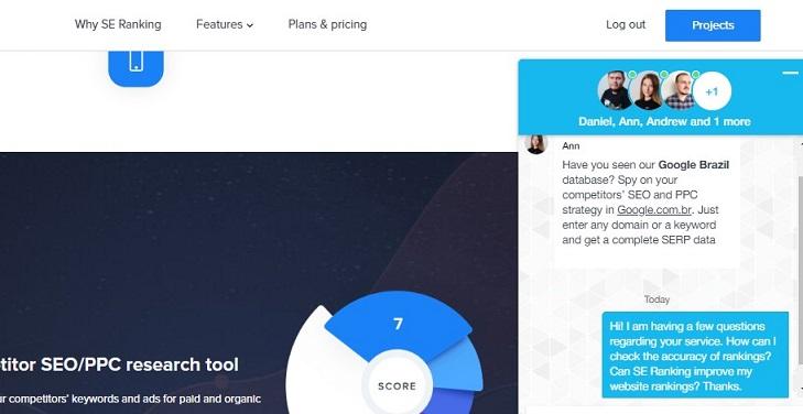 chat example