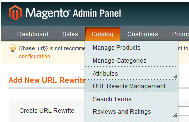 Magento URL Rewrite Management