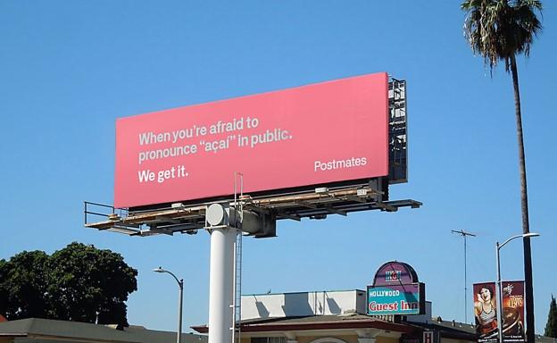 customer-focused marketing copy from Postmates