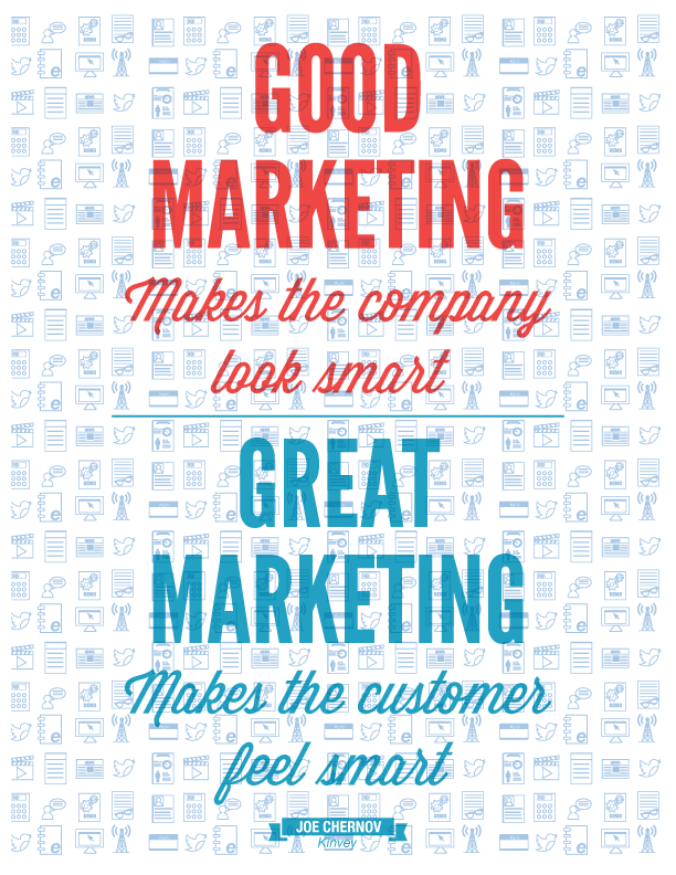 Marketing quotes Joe Chernov