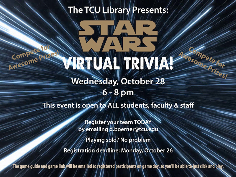 may marketing ideas—star wars trivia promotion