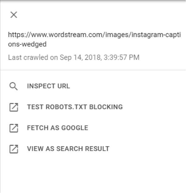 New Google Search Console Fetch