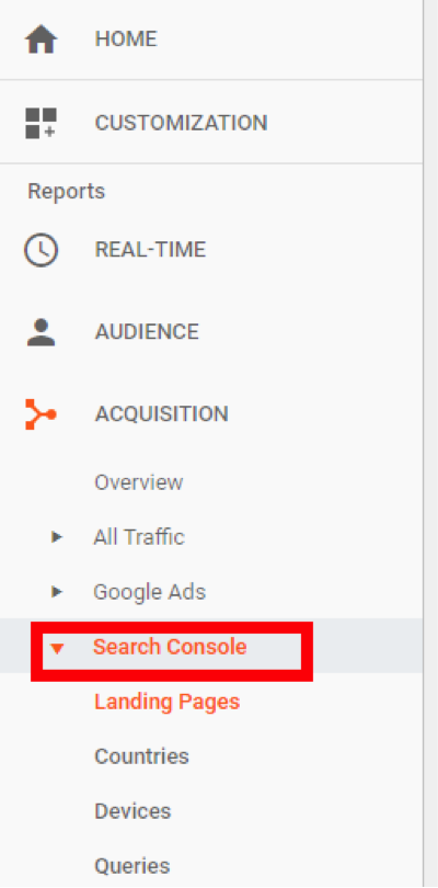 New Google Search Console Analytics