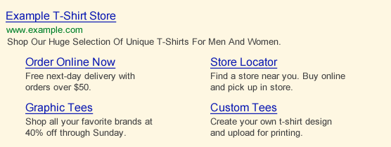 Google Sitelinks