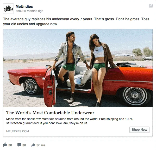 Ogilvy advertising underwear ad