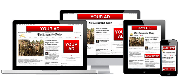 Website advertisement discount