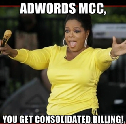 Google Gives AdWords MCC Users the Gift of Consolidated Billing