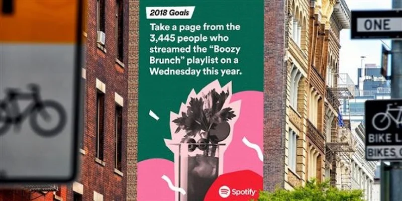 out of home advertising spotify