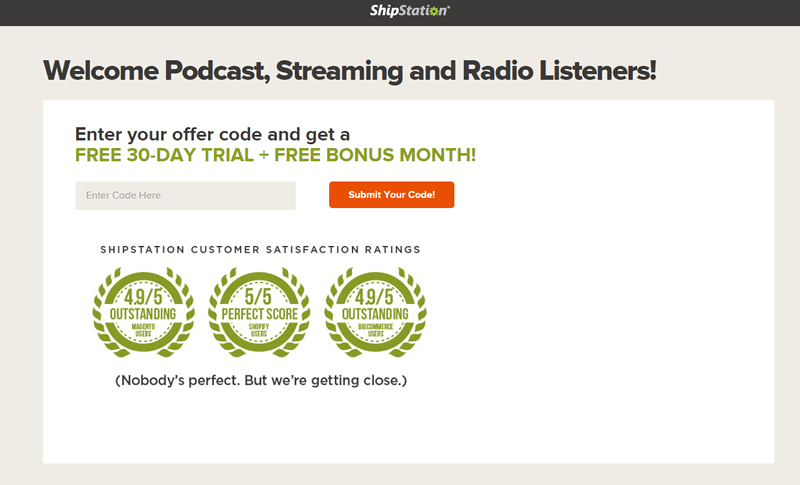 podcast ad promo code