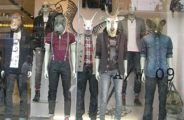 PPC ad headlines creepy store window mannequins