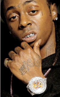 Lil Wayne jewelry
