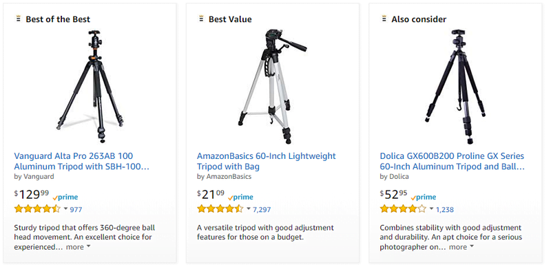 product-photography-amazon-tripods