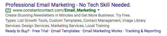 Email Marketing Ad